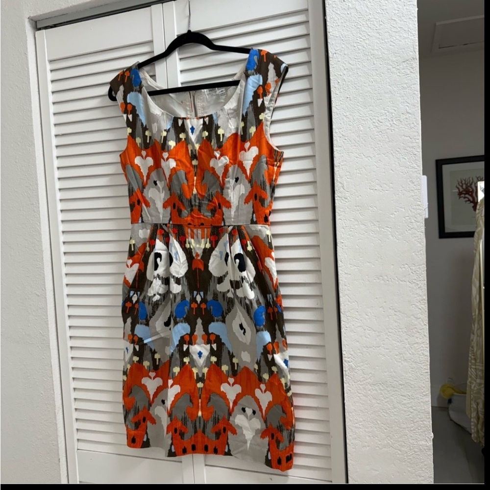 Maggy London Multicolor Patterned Dress